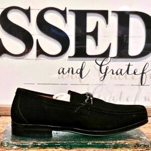 Stacy Adams Neville Moc-Toe Slip-On Loafers Mns 9 #25224 008